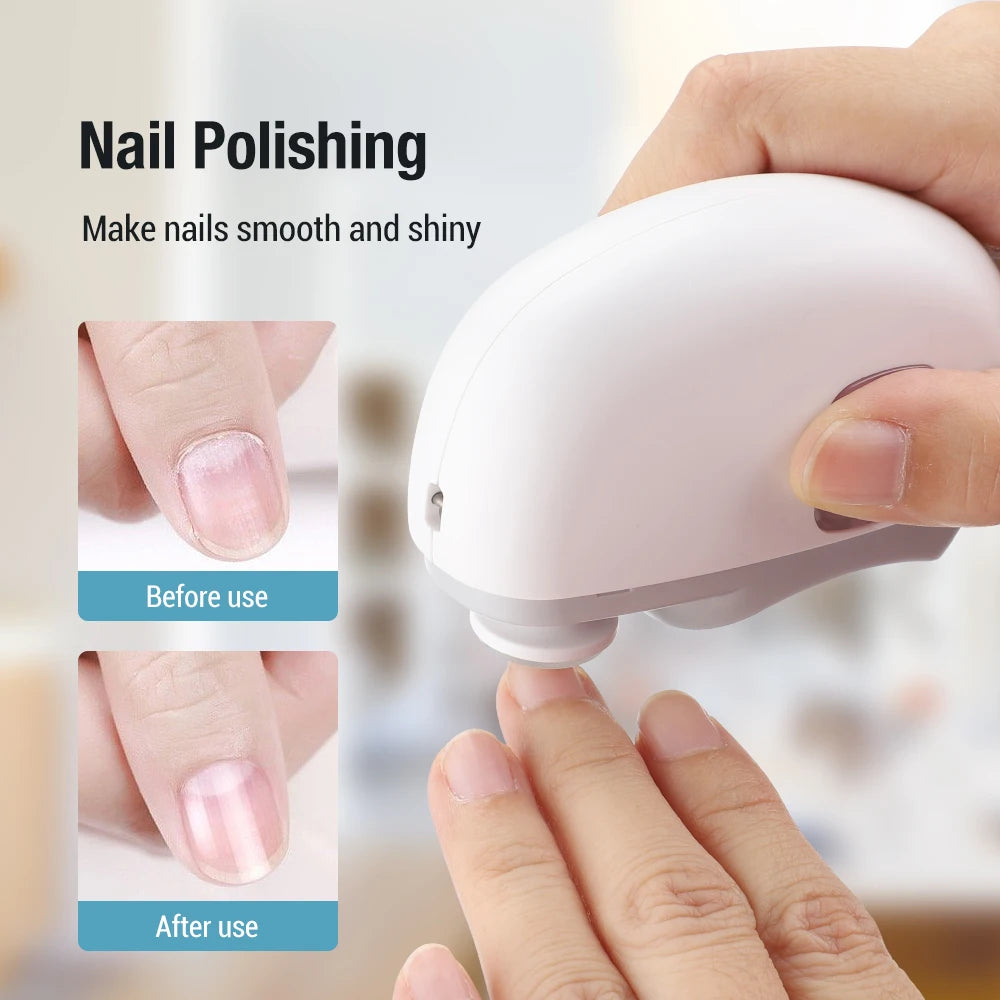 Electric Nail Clipper – Automatic Safety Trimmer with Light for All Ages