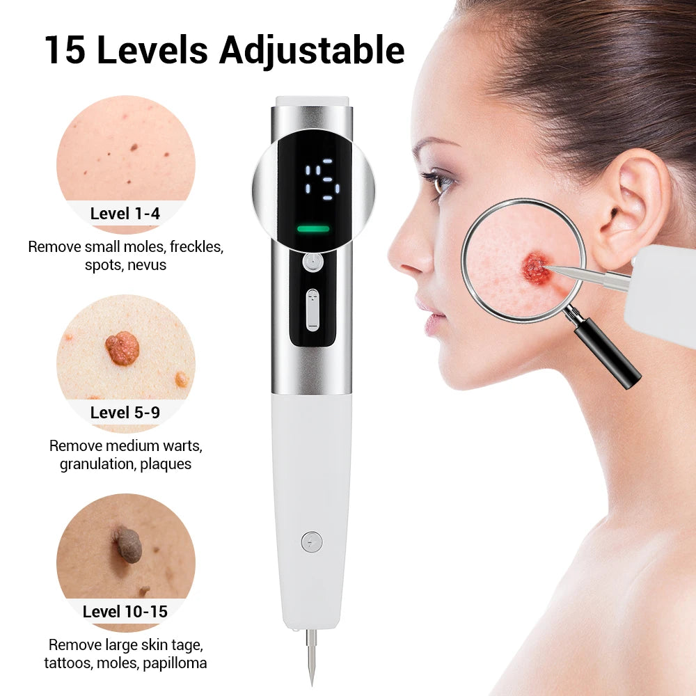 Electric Plasma Pen for Skin Tag, Wart, and Mole Removal