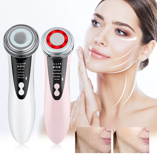 4-Mode EMS Face Lifting Device for Anti-Aging & Skin Tightening