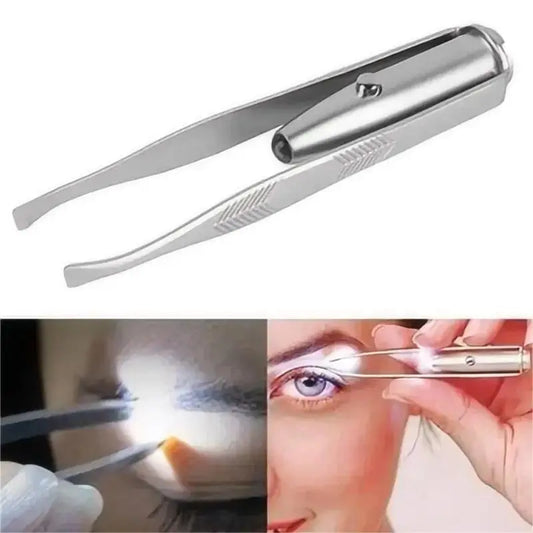 Smart Design LED Tweezer for Eyebrow Hair Removal