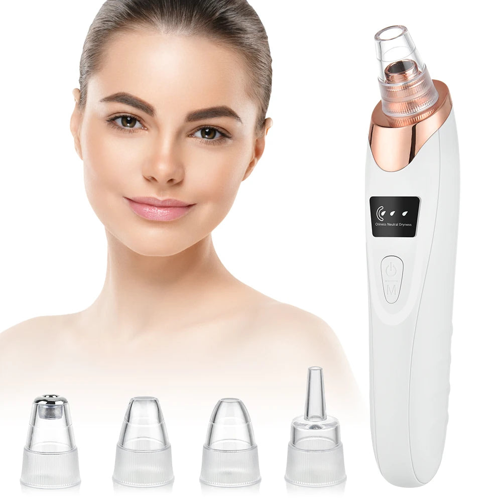 Electric Blackhead Remover Vacuum – Deep Cleansing Facial Pore Cleaner for Acne