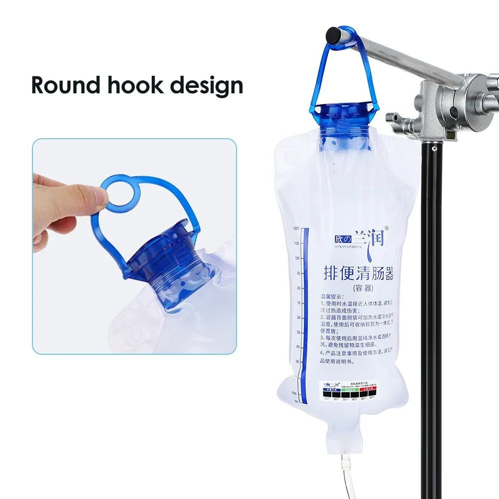 1200ml Unisex Enema Bag Kit – Hygiene & Shower Cleaning Device